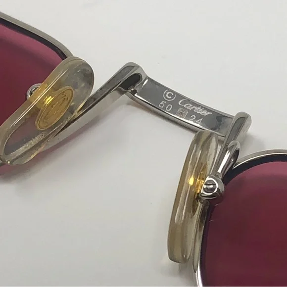 Cartier Sunglasses Vintage Demi Lune Oval Giverny Gold 80s Woods Buffs Cartier | Accessories | Cartier Sunglasses Vintage Demi Lune  main image 2